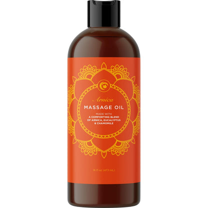 Arnica Massage Oil for Muscle Relaxing – Full Body Relief (16 oz) – Vegan & Non-GMO
