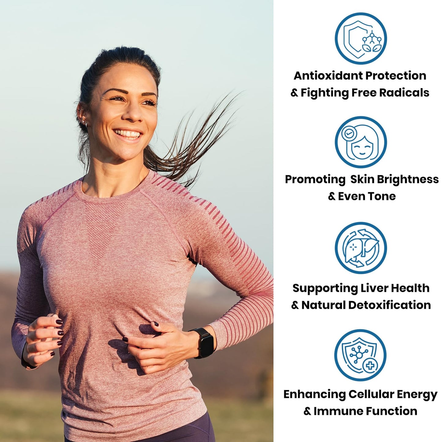 Arofum Liposomal Glutathione 1000mg with Resveratrol & Milk Thistle | 120 Vegan Capsules