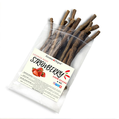 Aroma Depot Licorice Root Chew Sticks Variety Pack 2 oz - 10 Flavors