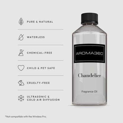 Aroma360 Chandelier Fragrance Oil Blend – Luxury Diffuser Oil 500ml