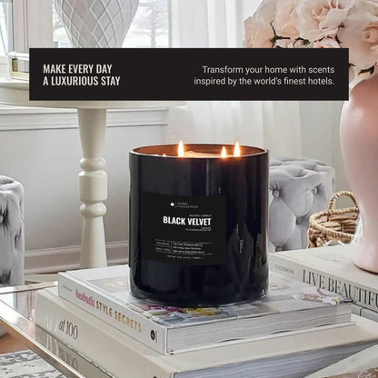 Aroma360 Dream On Deluxe Candle – Hotel-Inspired Scent with White Tea, Vanilla & Cedar | 55oz, 300-Hour Burn