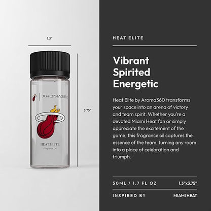 Aroma360 Fragrance Oil - Heat Elite Miami Heat Hotel Inspired 50mL