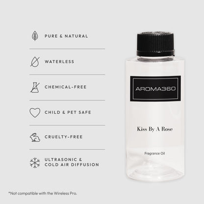 Aroma360 Kiss By A Rose 200mL | Premium Fragrance Oil for Diffusers