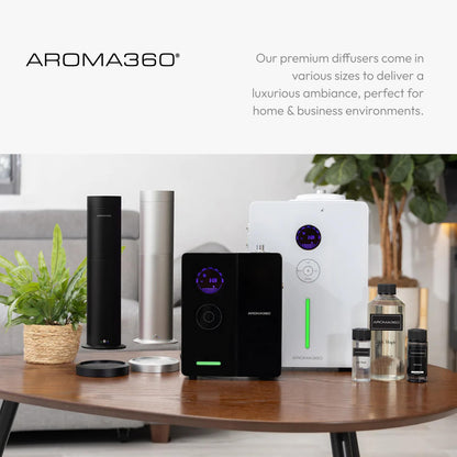Aroma360 VanGogh360 Scent Diffuser – Heatless, Waterless Whole-Home Diffuser (Up to 1800 sq ft)