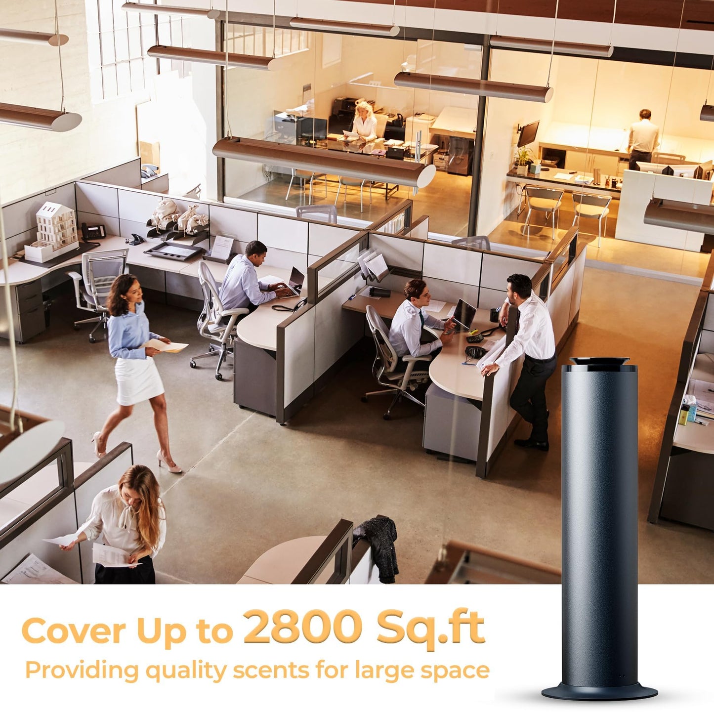 Aromadd Floor Standing Hotel Diffuser – 2800 Sq Ft, 600 mL