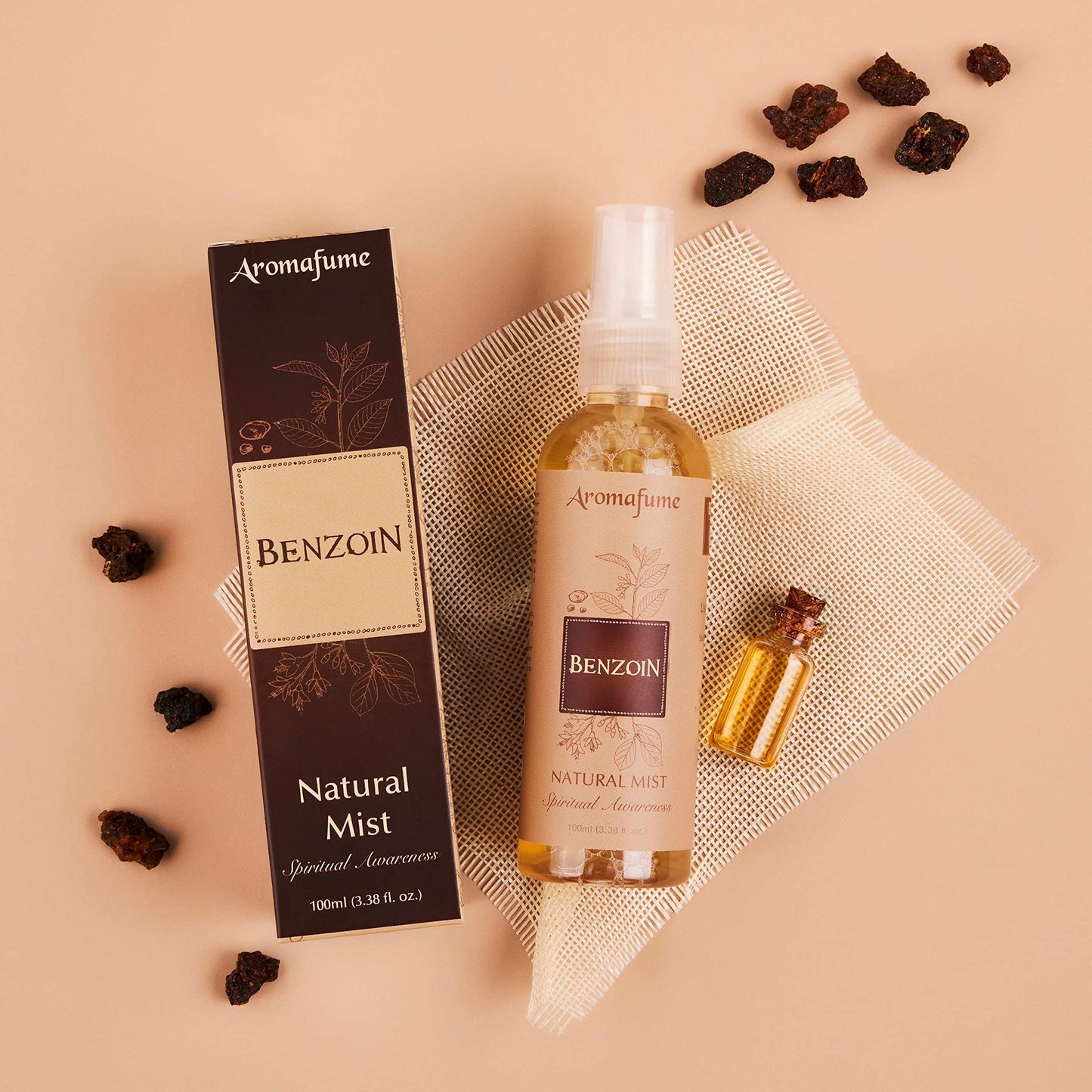 Spiritual Awareness Resin Gift Set by Aromafume – 5x50ml, Non-Alcoholic & Vegan