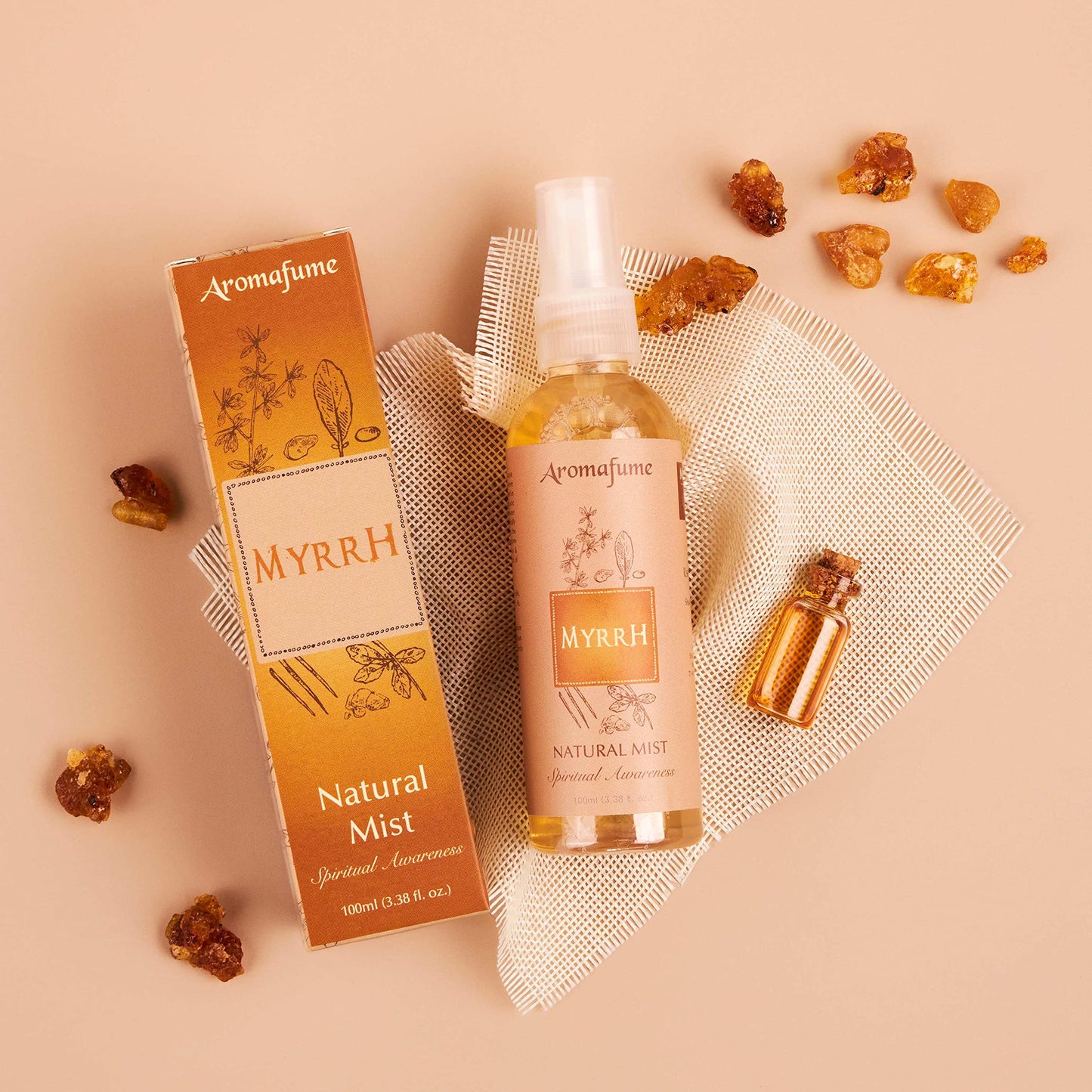 Spiritual Awareness Resin Gift Set by Aromafume – 5x50ml, Non-Alcoholic & Vegan
