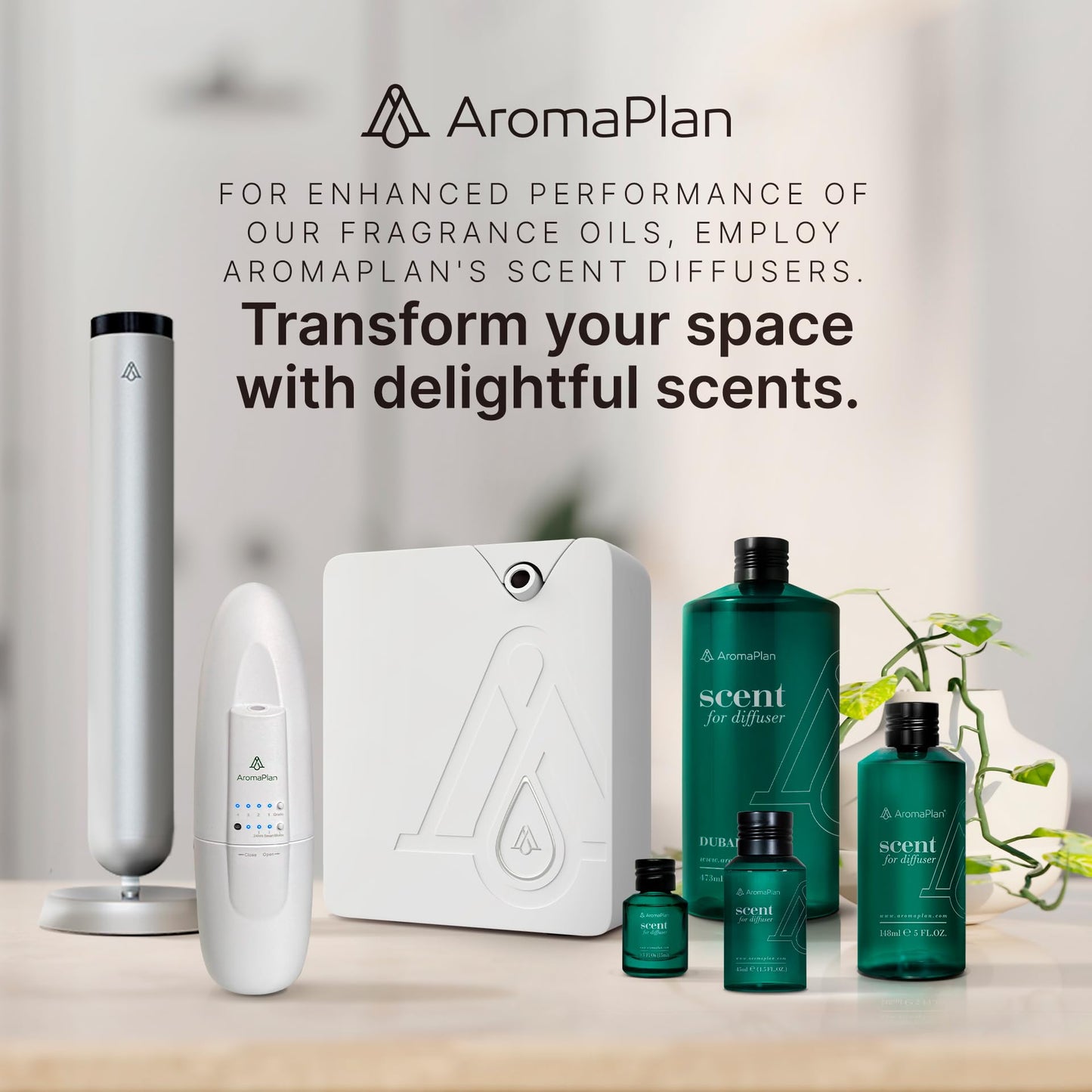 AromaPlan Fresh & Clean Essential Oil 5 oz – USA Made Diffuser Fragrance