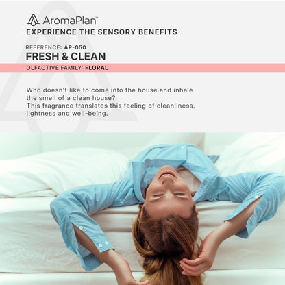 AromaPlan Fresh & Clean Essential Oil 5 oz – USA Made Diffuser Fragrance