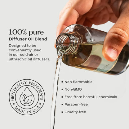 AromaPlan Pumpkin Spice Diffuser Oil – 5 Fl Oz (148ml) | Luxury Hotel & Home Fragrance, Made in USA