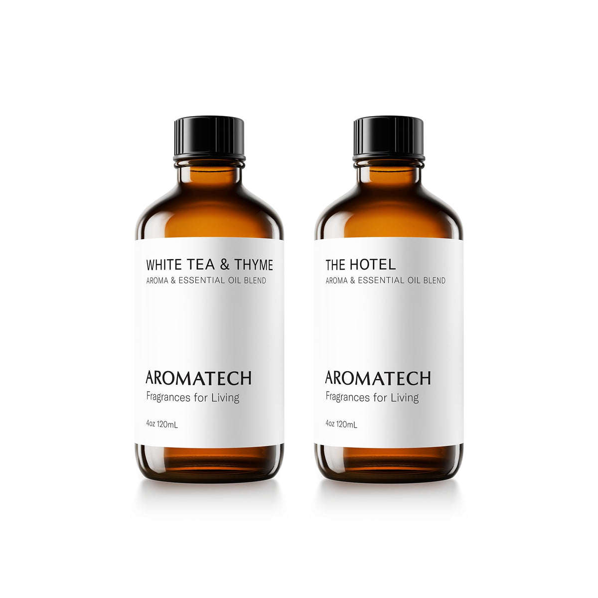 AromaTech The Hotel & White Tea & Thyme Set – 120 ml Diffuser Oils