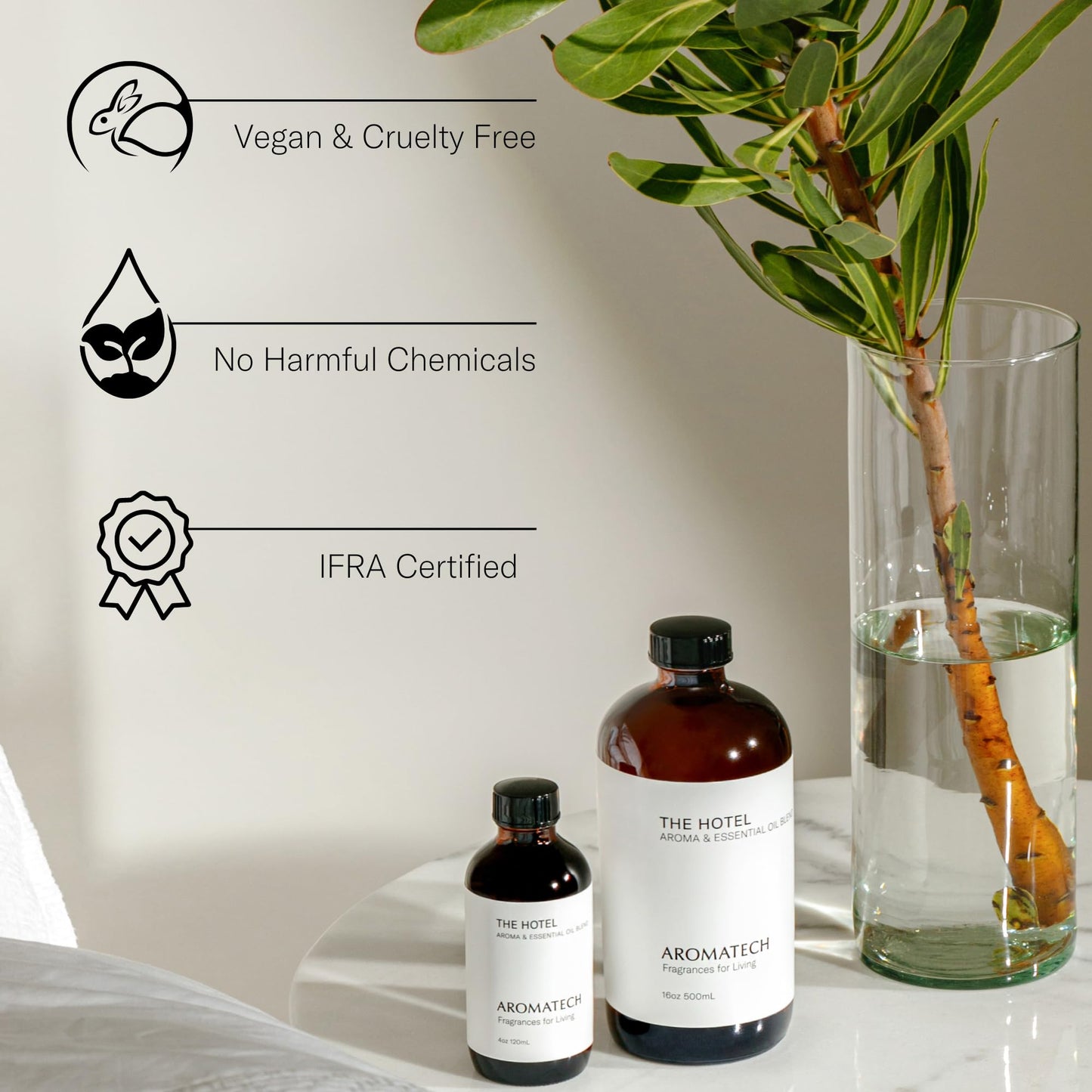 AromaTech The Hotel Premium Aroma Oil – Luxurious Home Fragrance 60 mL
