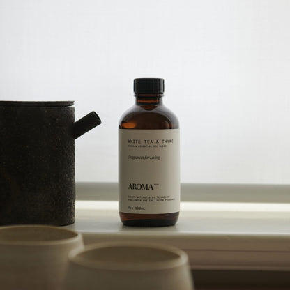 AromaTech The Hotel & White Tea & Thyme Set - 120ml | Diffuser Oils Blend