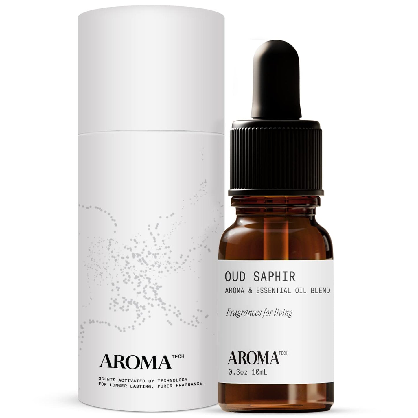 Aromatech Oud Saphir – Luxury Oud Aroma Essential Oil Blend for Ultrasonic Diffusers & Nebulizers | 0.3 fl oz (10 mL)