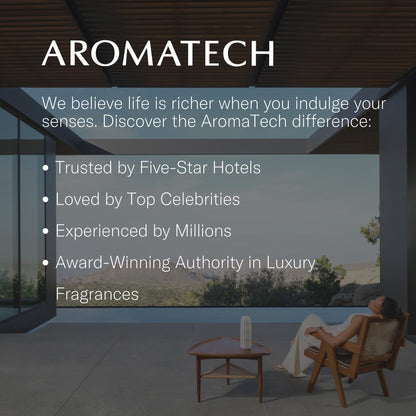 AromaTech White Tea & Bamboo Premium Aroma Oil – 60 mL for Ultrasonic & Nebulizing Diffusers