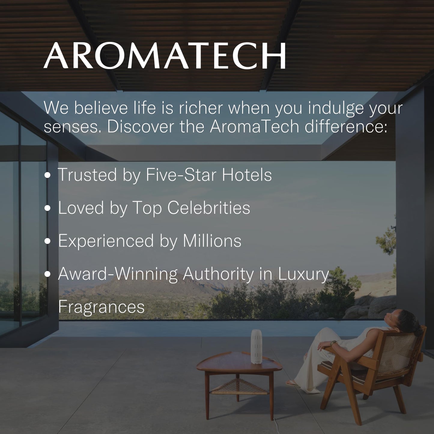 AromaTech White Tea & Iris Aroma Oil for Diffusers – 120 ml