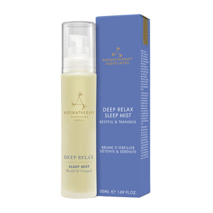 Deep Relax Sleep Mist by Aromatherapy Associates – Vetivert, Chamomile & Sandalwood (1.69 fl oz)