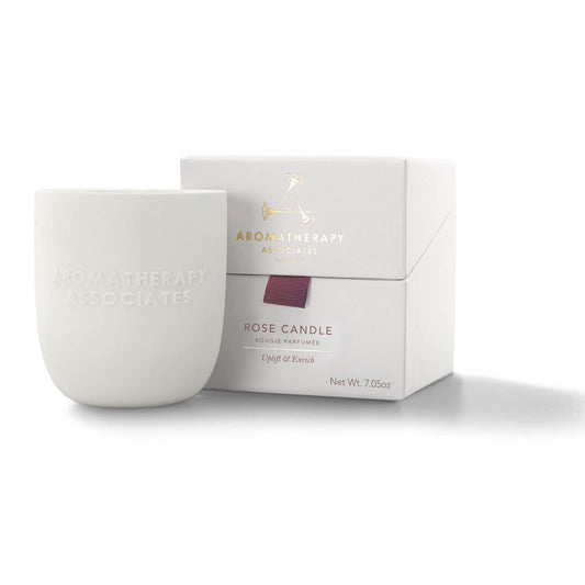Aromatherapy Associates Rose Candle – Damask Rose, Geranium & Palmarosa