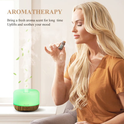 Aromatherapy Diffuser 300ml | Ultrasonic Humidifier, Auto-Off, Night Light