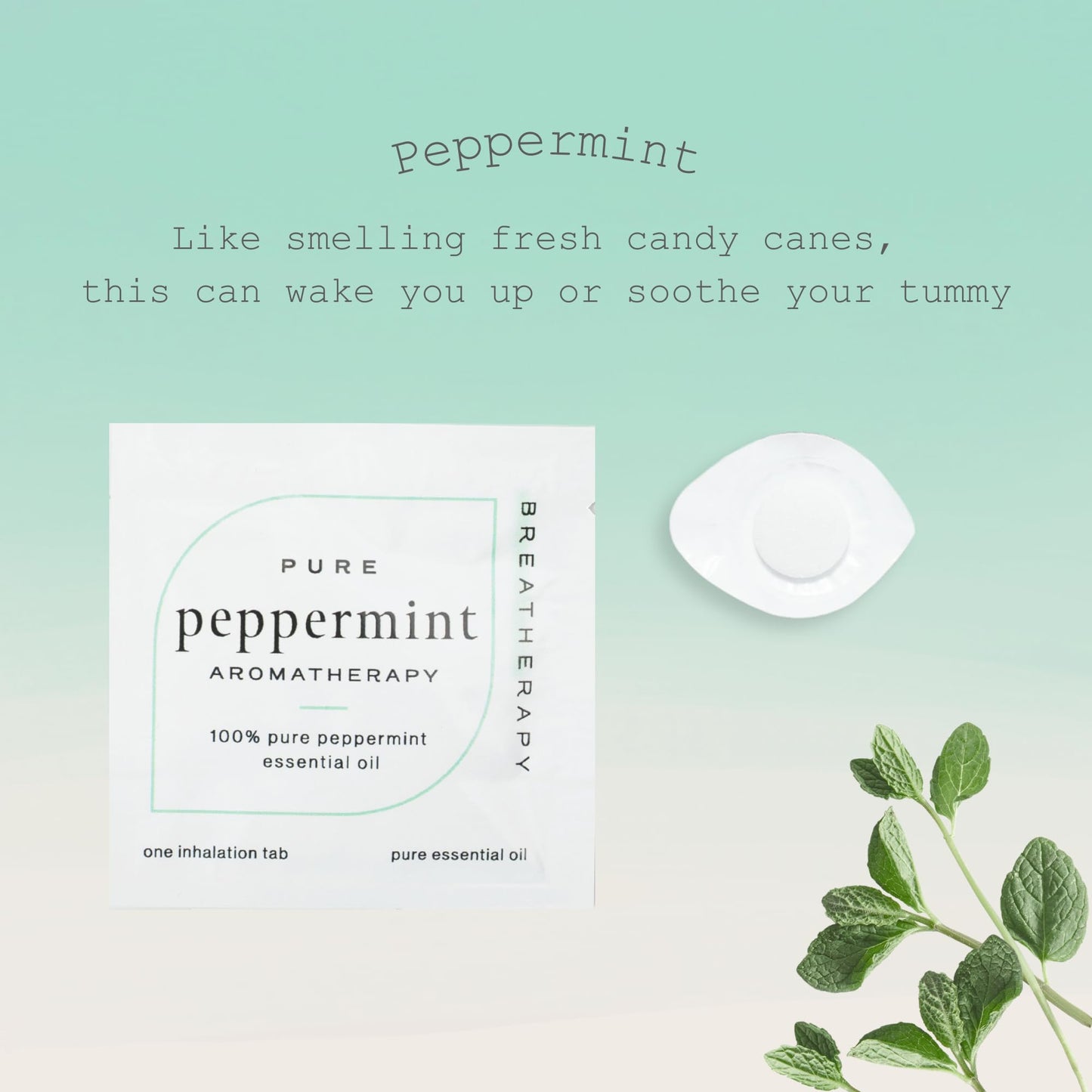 Aromatherapy Peppermint Patches | Pure Essential Oil Aroma Patch – 8-Pack