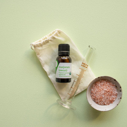 Aromatics International Pure Organic Marjoram Sweet Essential Oil 5ml | Organic Essential Oils