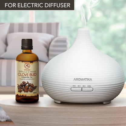 AROMATIKA Clove Bud Essential Oil - 100ml | Aromatherapy & Home Fragrance