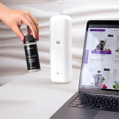 Aromely ARO Bliss Plug-in Oil Diffuser | App Controlled, Bluetooth, 500 SQFT