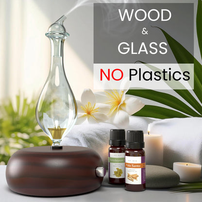 ArOmis Premium Glass Essential Oils Nebulizer - Waterless Diffuser