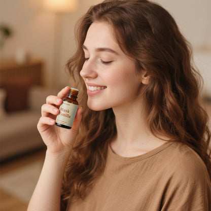 Diffuser Essential Oils – Aromtopia Fall Fragrance Oil Set (6x10ml) Pumpkin Pie, Musk Vanilla, Autumn Wildness