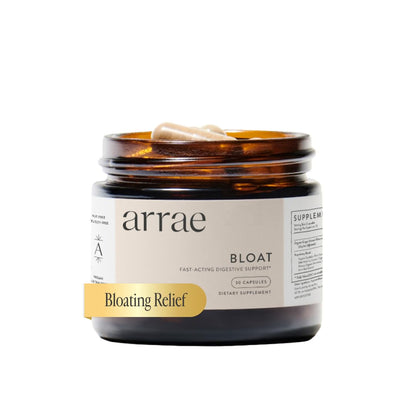 Arrae Bloat Digestive Enzymes – Fast-Acting Relief for Bloat, Gas & Indigestion (30 Capsules)