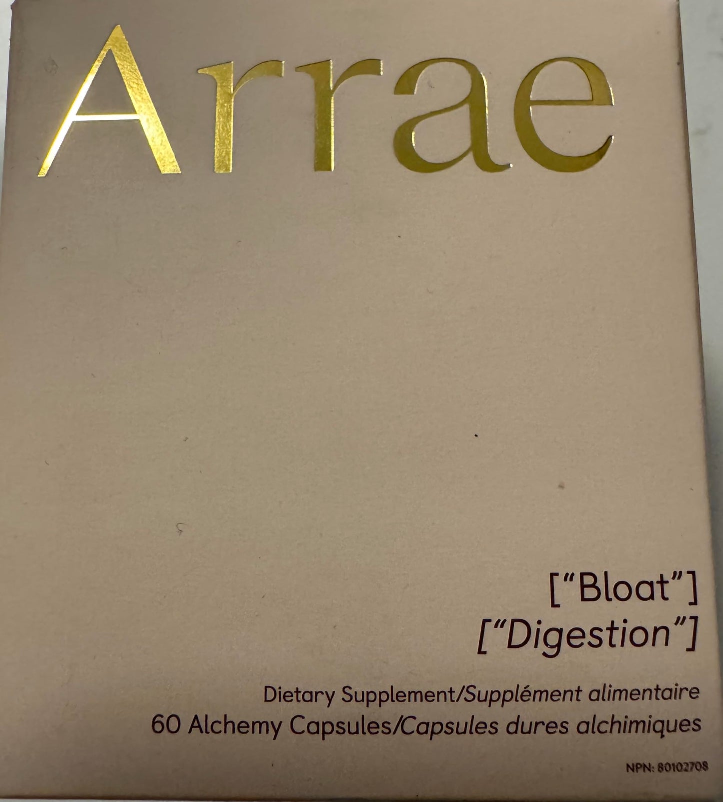 Arrae Bloat Digestive Enzymes – Fast-Acting, All-Natural Relief Capsules, 60 Count