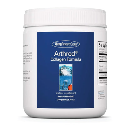 Allergy Research Group Arthred Collagen Powder – 10.5g Collagen Peptides, Bovine Sourced, 8.5 oz
