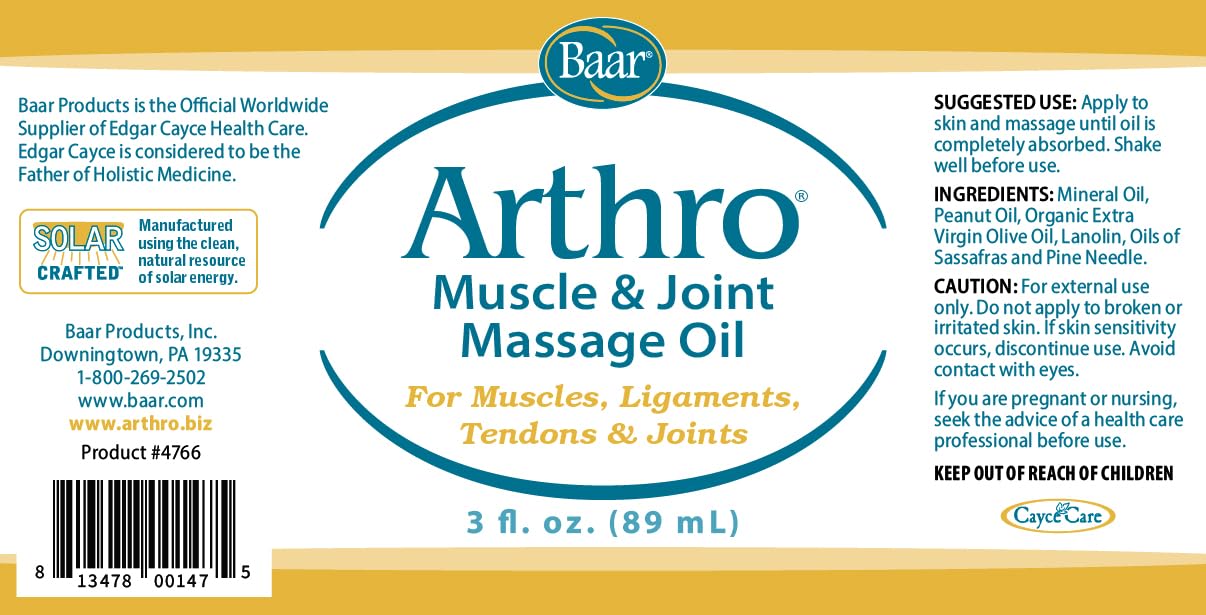 Arthro Muscle & Joint Masssage Oil Roll-On – 3 fl oz x2