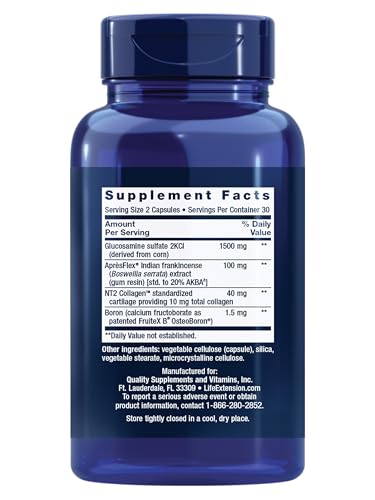 Life Extension ArthroMax Advanced NT2 Collagen & AprèsFlex – Joint Health, Mobility, Gluten-Free, Non-GMO | 60 Capsules