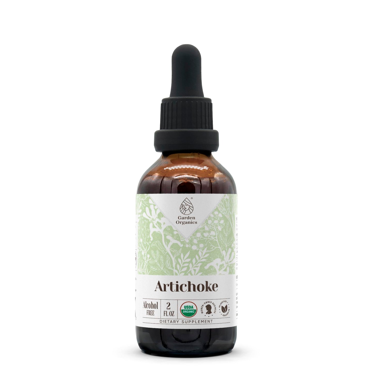 Artichoke USDA Organic Alcohol-Free Extract - High-Potency Tincture (2 oz)