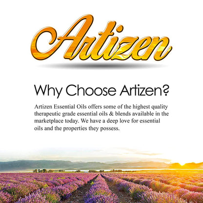 Artizen 2oz Peppermint Essential Oil – 2 Fluid Ounces | Aromatherapy & Holiday Freshness