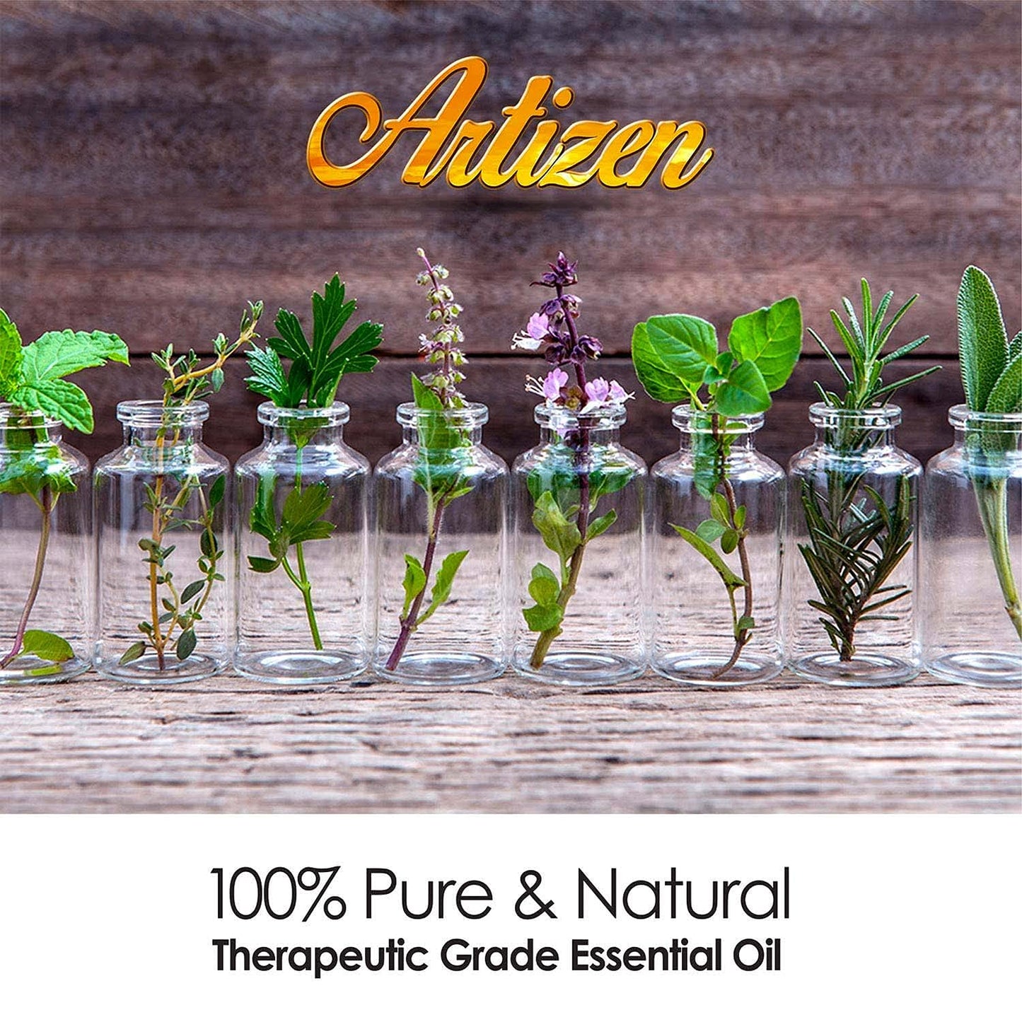 Artizen Lemongrass Essential Oil - 4oz (4 Fluid Ounces) - 100% Pure & Natural