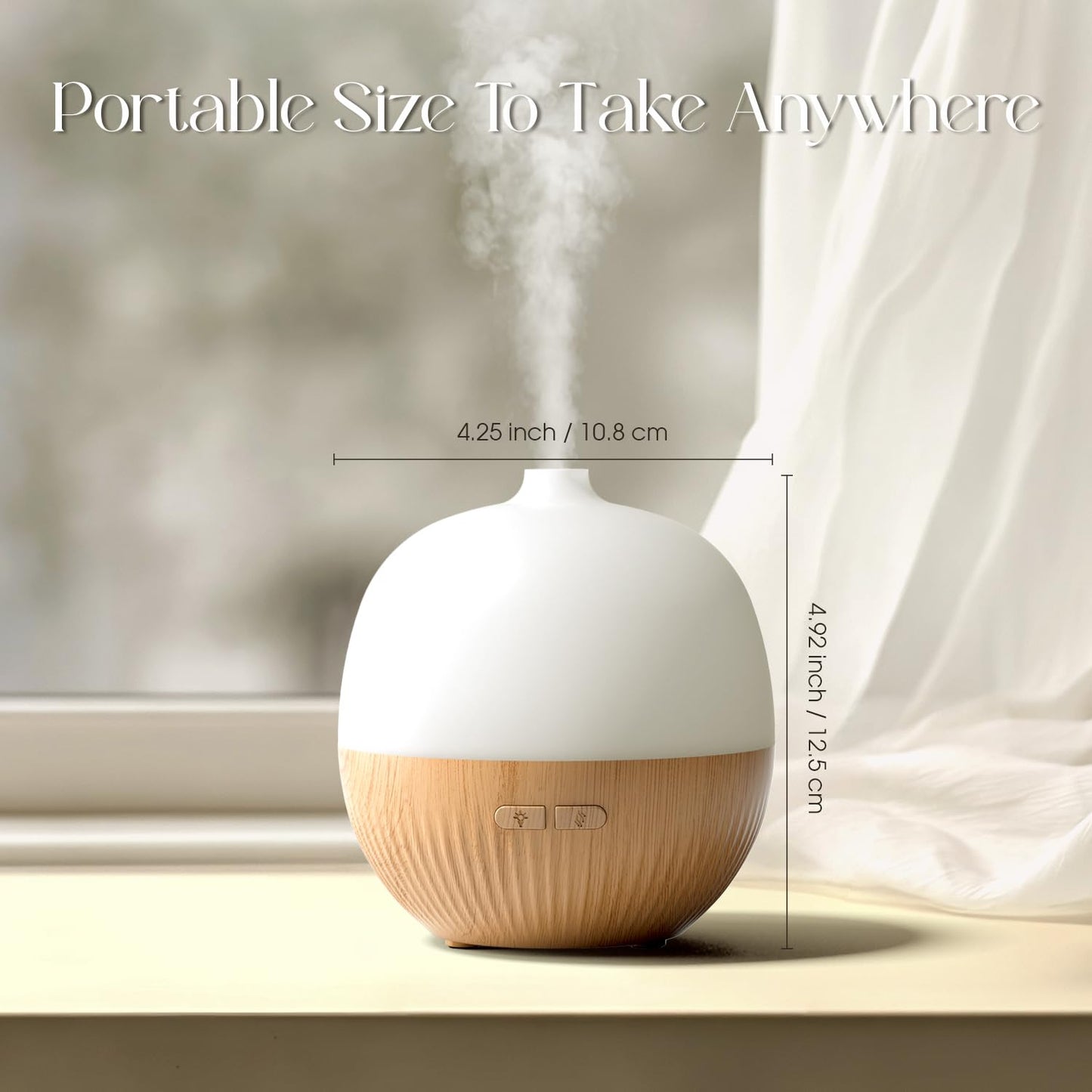 ARVIDSSON 100ml Essential Oil Diffuser | Ultrasonic & Mood Light