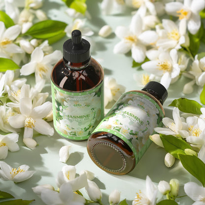 ARVIDSSON Jasmine Essential Oil 4 oz (120 ml) – Pure & Natural Aromatherapy Oil