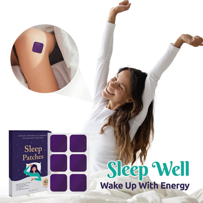 Ashania Sleep Patches for Adults – Upgraded 42-Count Set | Easy to Apply