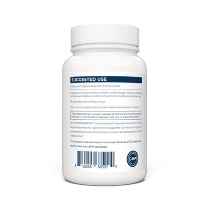 Renue By Science Ashwagandha | High Strength Liposomal Ashwagandha Supplements | 90 Ashwaganda Capsules - 200mg Ashwaganda per Serving | Non-GMO | Made in The USA Third-Party Tested