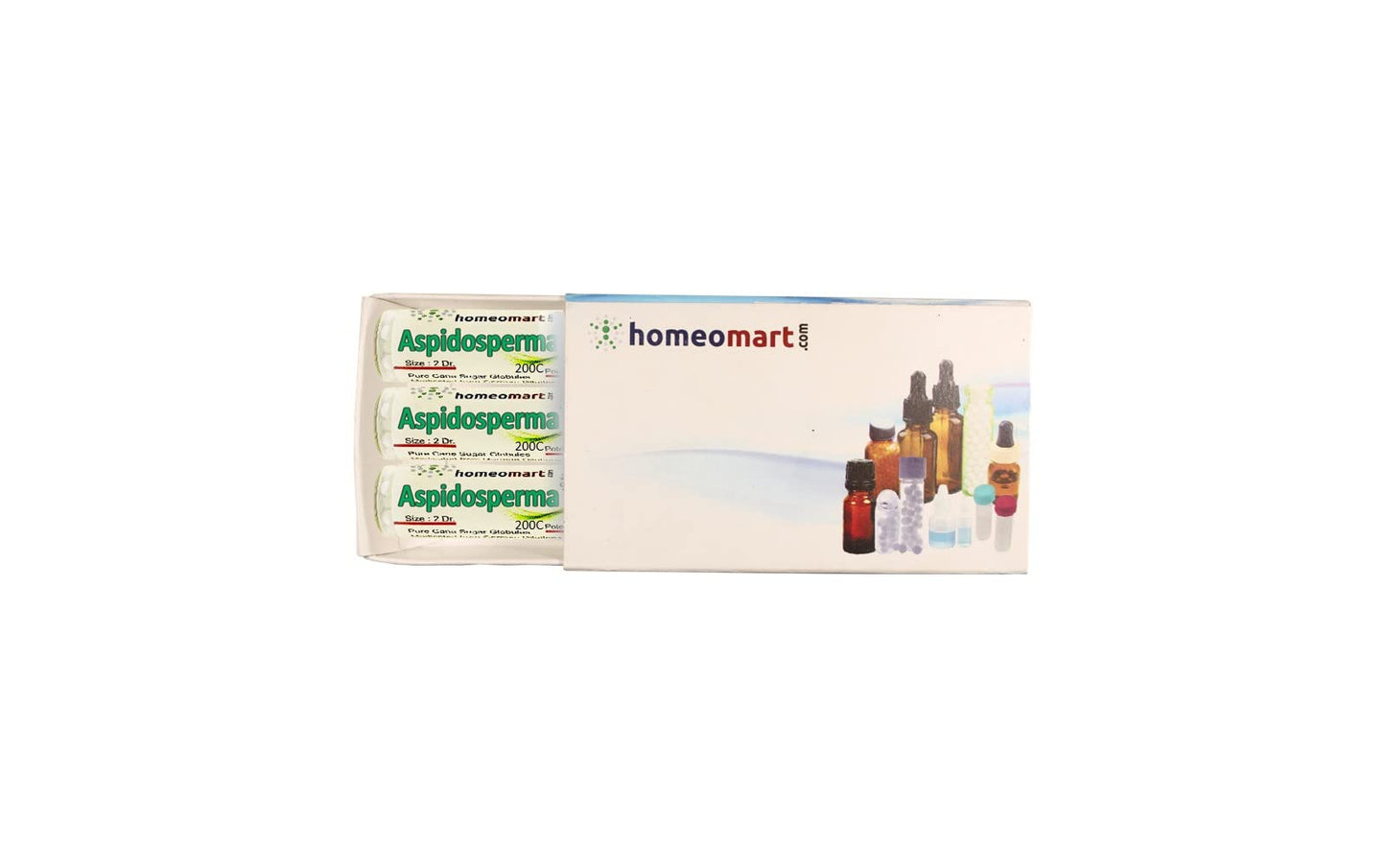 Homeomart.com Aspidosperma Quebracho Homeopathy Pellets 200C – Pack of 3