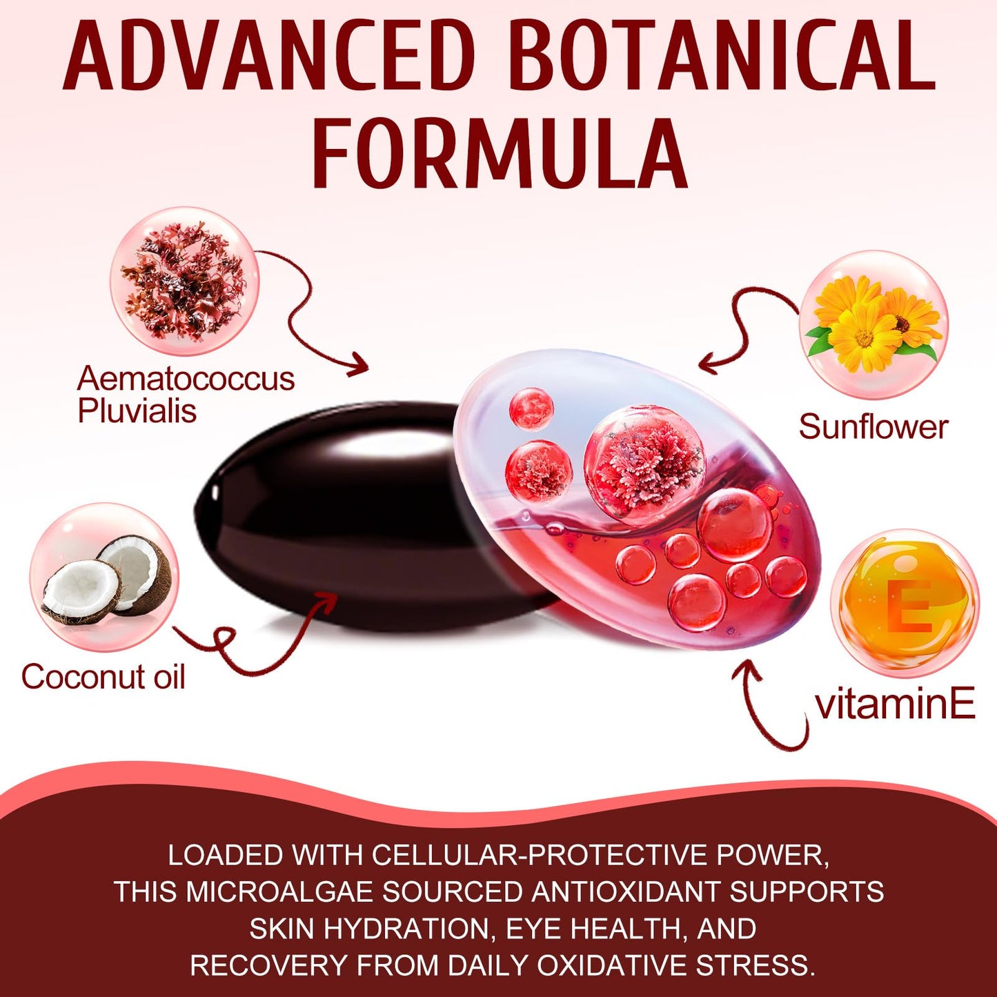 Astaxanthin 12mg – 120 Softgels (4 Month Supply) Premium Antioxidant Support