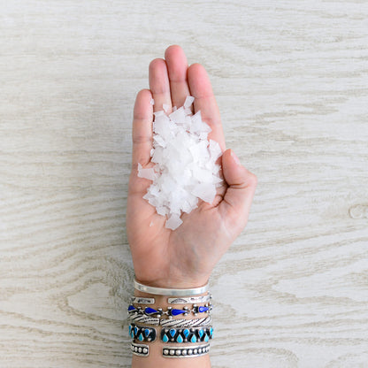 ASUTRA Magnesium Chloride Bath Flakes 4 lbs | Relaxing Foot & Body Soaks