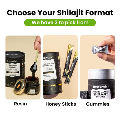 Pure Himalayan Shilajit Gummies – 60 Count | 75%+ Fulvic Acid | Energy & Immune Support | Tamarind Flavor