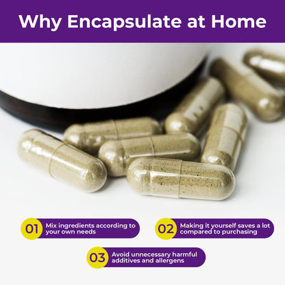 ATLEMISME Pullulan Empty Capsules Size 0 – Vegan, 100 Count