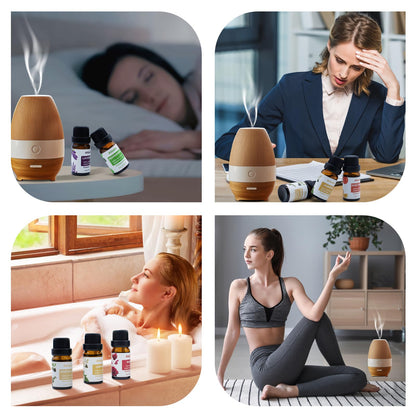 Atlodas 12 Natural Essential Oils Set | Organic Diffuser Aromatherapy Oils