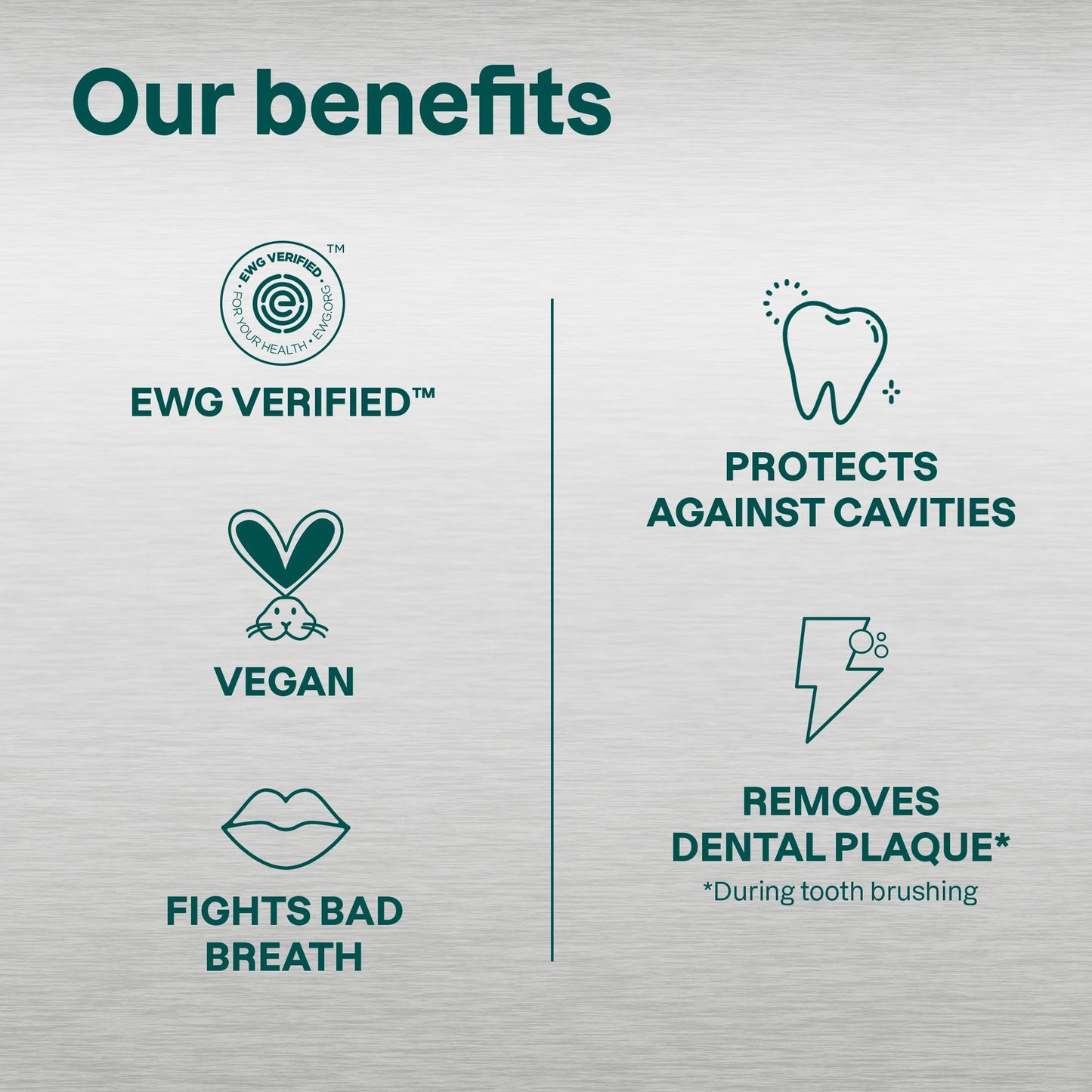 ATTITUDE Complete Care Toothpaste with Fluoride | Spearmint, Vegan & Cruelty-Free