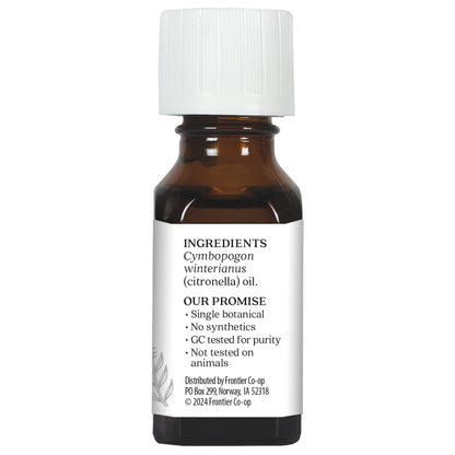 Aura Cacia Pure Essential Oil Citronella Java 0.5 oz – 6 Per Case