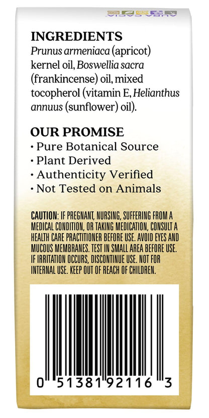 Aura Cacia Frankincense Roll-On | GC/MS Tested for Purity | 0.31 oz (9.2 ml)